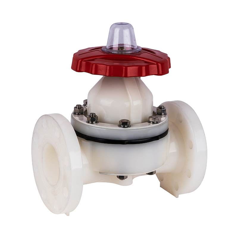 PVDF G41F-10F Typ príruby Membránový ventil DN15-300 GB Štandard