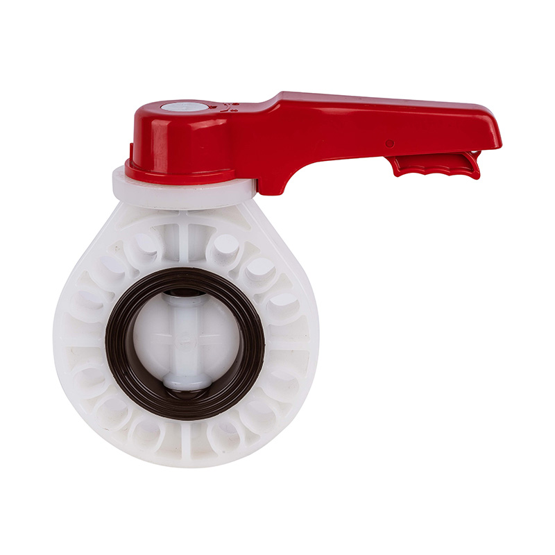 PVDF D71X-10F Typ s ručným kolesom škrtiaci ventil DN15-200 15A-200A JIS štandard