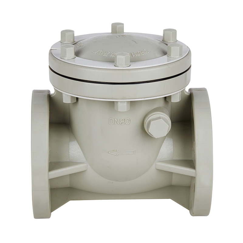 PPH H44F-10S Spätný ventil otočného typu DN15-300 GB Štandard