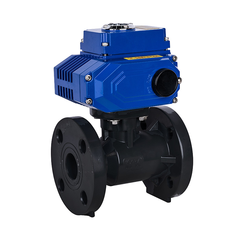 FRPP D941F-10S elektrický prírubový guľový ventil DN20-300 20A-300A JIS štandard