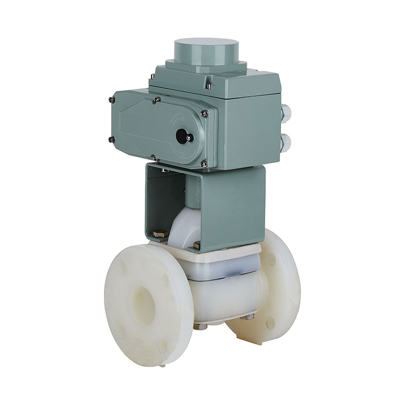 PVDF G941F-10F Electric Diaphragm Valve DN15-300 GB Standard