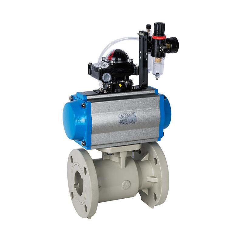 PPH Q641F-10S Pneumatický prírubový guľový ventil DN20-300 20A-300A JIS štandard